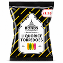 Bonds Liquorice Torpedos 120g PMP