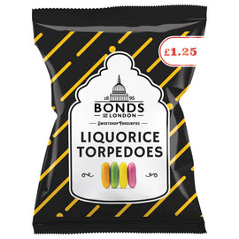 Bonds Liquorice Torpedos 120g PMP