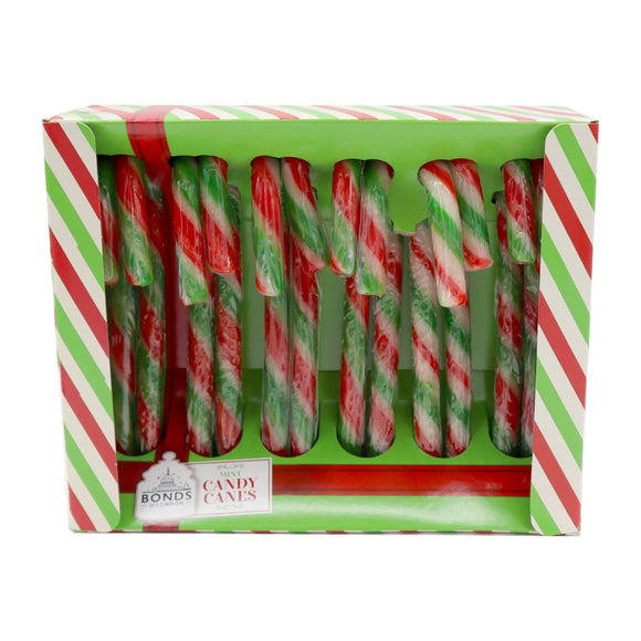 Bonds Mint Candy Canes 12 Pack 144g