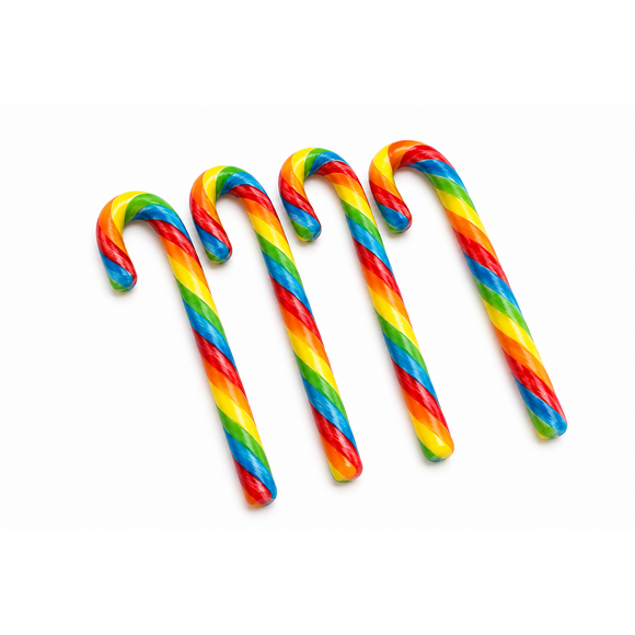 Bonds Rainbow Candy Cane 20g