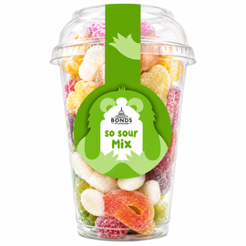Bonds So Sour Mix Candy Cup 235g