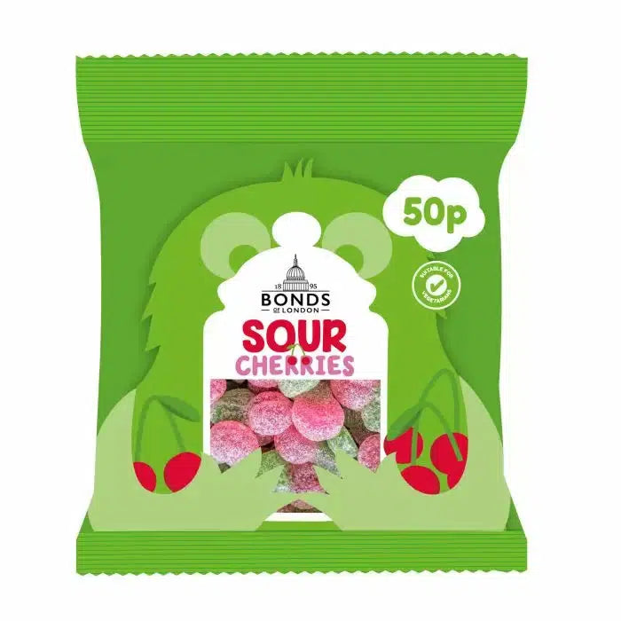 Bonds Sour Cherries Treat Bags 50g