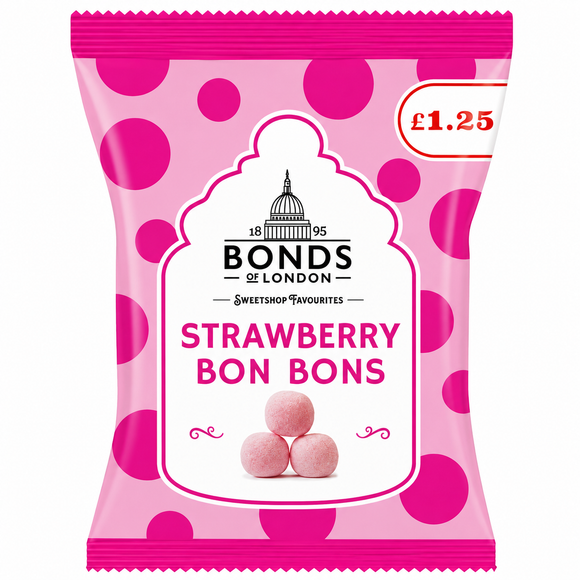 Bonds Strawberry Bon Bons 110g PMP