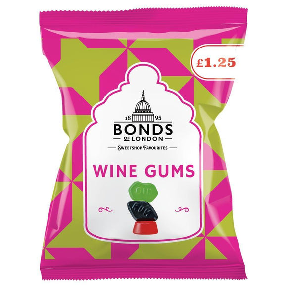 Bonds Wine Gums Bags 120g PMP