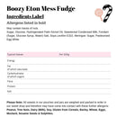 Boozy Eton Mess Fudge