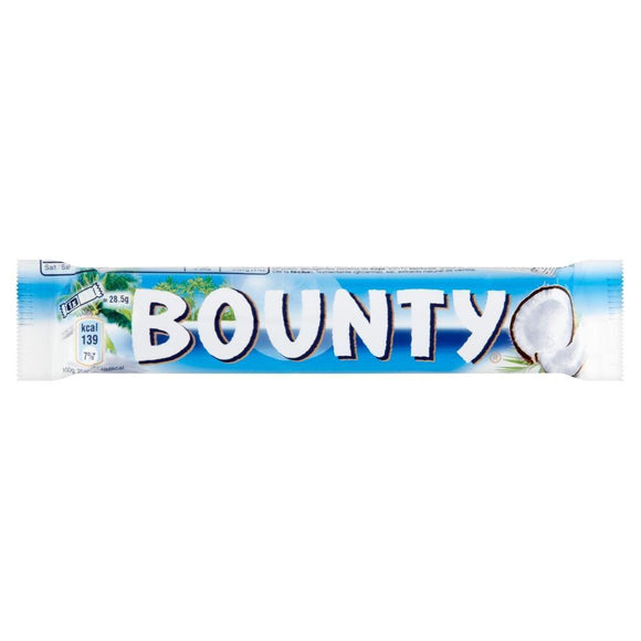Bounty Coconut & Milk Chocolate Snack Bar Duo 57g