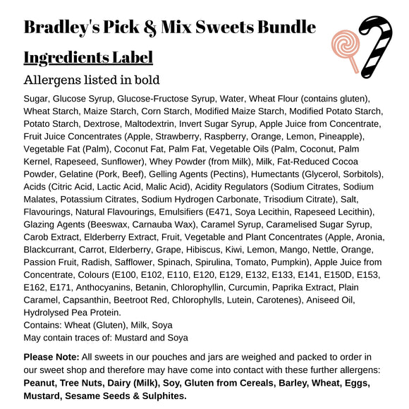 Bradley's Pick & Mix Sweets Bundle