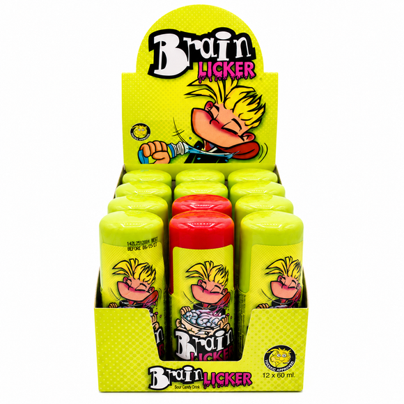 Brain Licker Blue Raspberry & Sour Strawberry Flavour Bottle 60ml Random Flavour