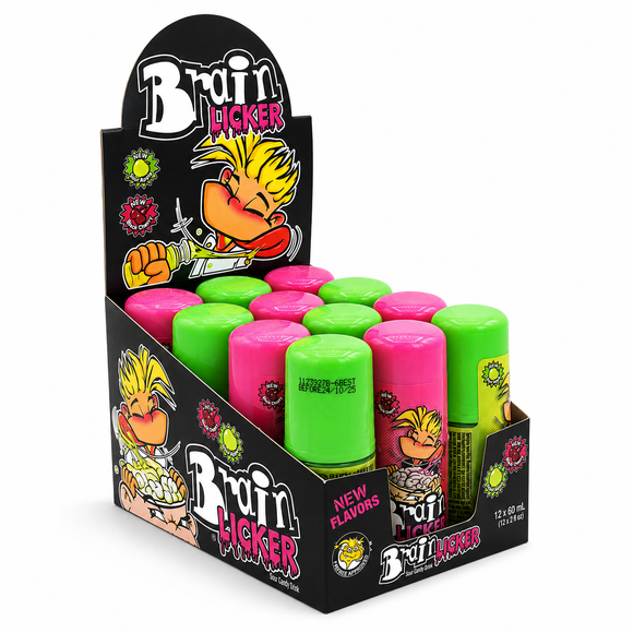 Brain Licker Sour Apple and Black Cherry 60ml Random Flavour