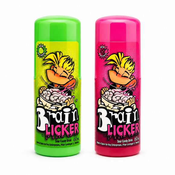 Brain Licker Sour Apple and Black Cherry 60ml Random Flavour