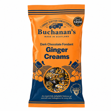 Buchanan's Dark Chocolate Fondant Ginger Creams Bag 120g