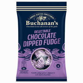 Buchanan's Delectable Chocolate Dipped Fudge Bag 120g