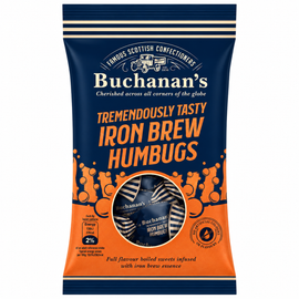 Buchanan's Tremendously Tasty Iron Brew Humbugs Bags 140g