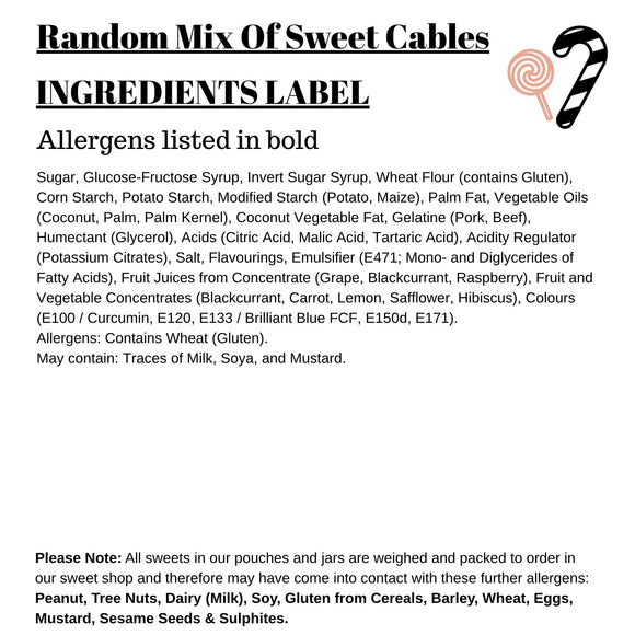 Cables - Build Your Own Pouch