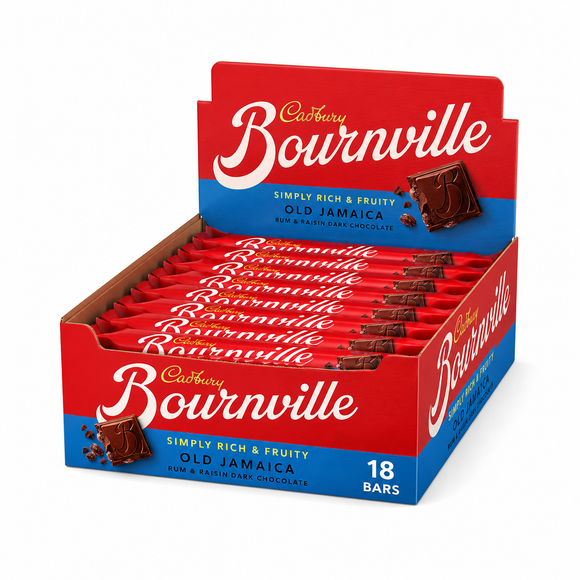 Cadbury Bournville Old Jamaica Dark Chocolate Bar 100g