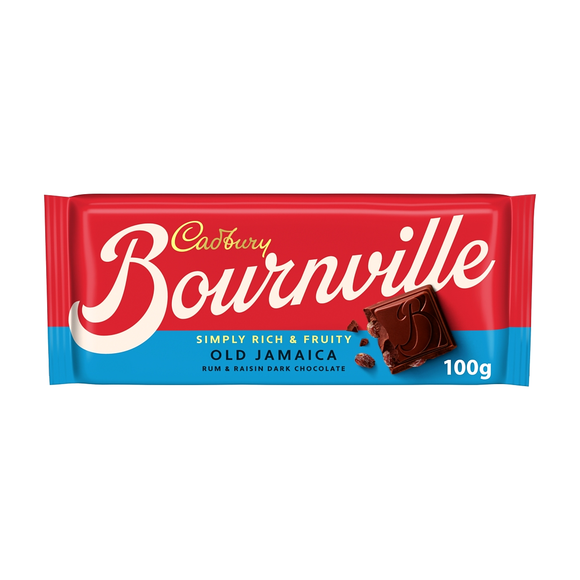Cadbury Bournville Old Jamaica Dark Chocolate Bar 100g
