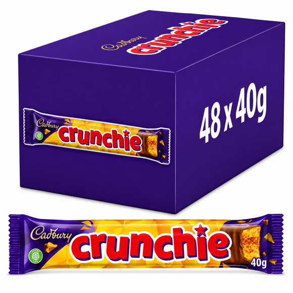 Cadbury Crunchie Chocolate Bar 40g
