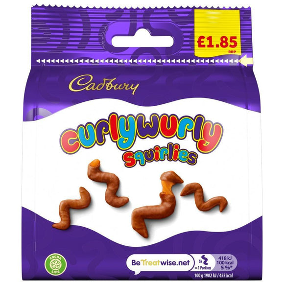 Cadbury Curly Wurly Squirlies Bag 85g