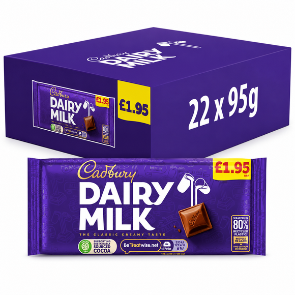 Cadbury Dairy Milk Bar 95g PMP
