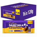 Cadbury Dairy Milk Caramel Bar 120g PMP