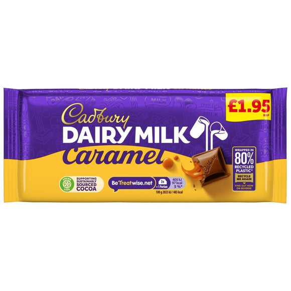 Cadbury Dairy Milk Caramel Bar 120g PMP