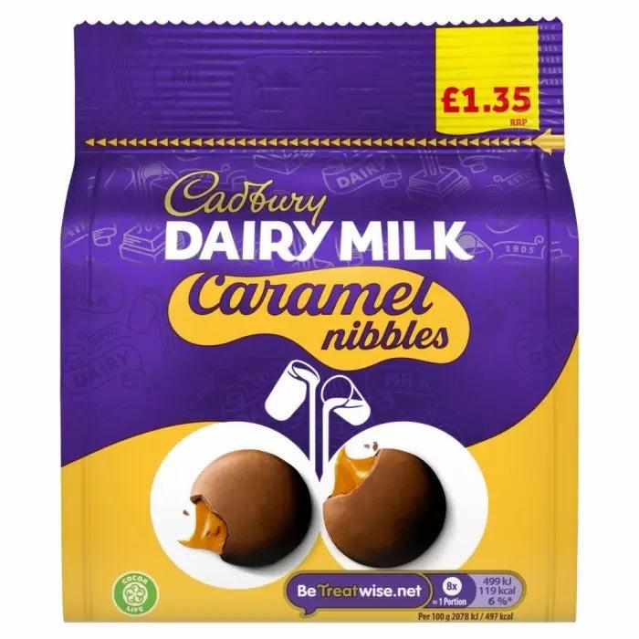 Cadbury Dairy Milk Caramel Nibbles Bag 95g £1.35