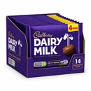 Cadbury Dairy Milk Chocolate Bar 4 Pack 108.8g