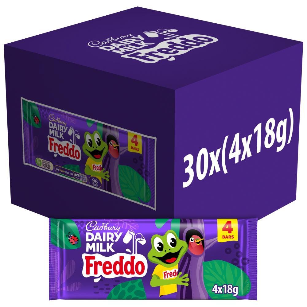 Cadbury Dairy Milk Freddo Chocolate Bar 4 Pack 72g – Giant Bradley's ...