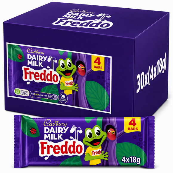 Cadbury Dairy Milk Freddo Chocolate Bar 4 Pack 72g