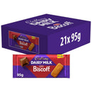 Cadbury Dairy Milk With Lotus Biscoff Chocolate Bar 95g PMP