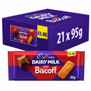 Cadbury Dairy Milk With Lotus Biscoff Chocolate Bar 95g PMP