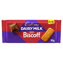 Cadbury Dairy Milk With Lotus Biscoff Chocolate Bar 95g PMP