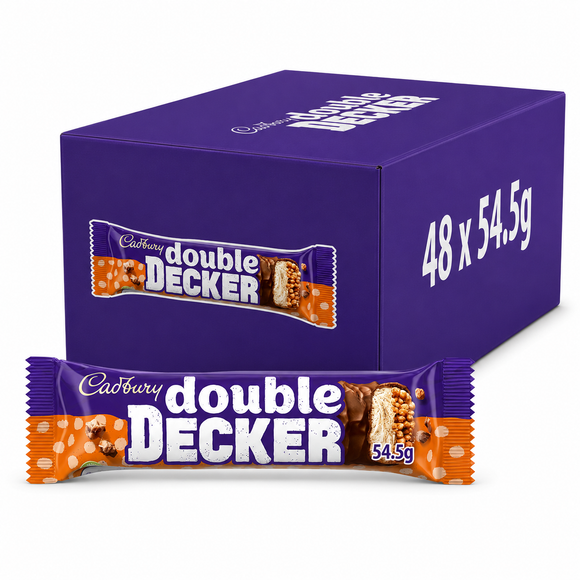 Cadbury Double Decker Chocolate Bar 54.5g