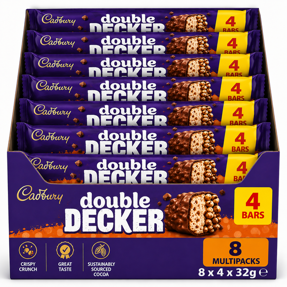 Cadbury Double Decker x4 149.2g PMP