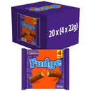 Cadbury Fudge Bar 4 Pack 88g