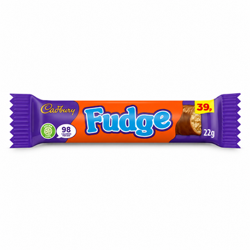 Cadbury Fudge Chocolate Bar PMP 22g
