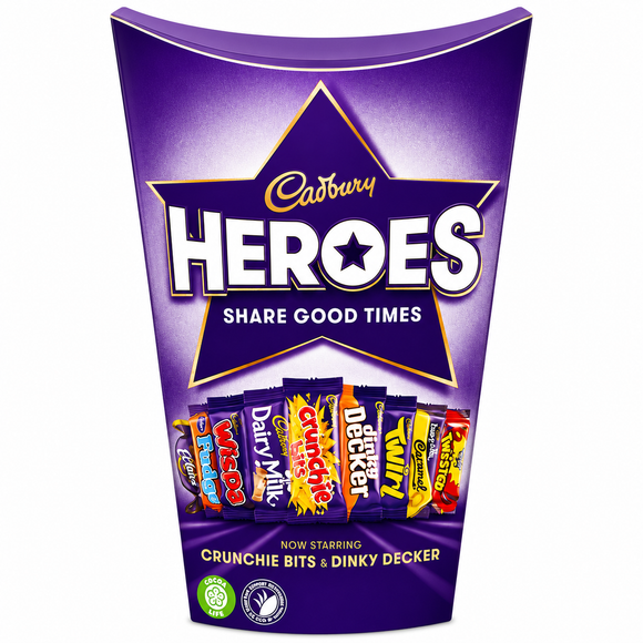 Cadbury Heroes Chocolate Box 290g