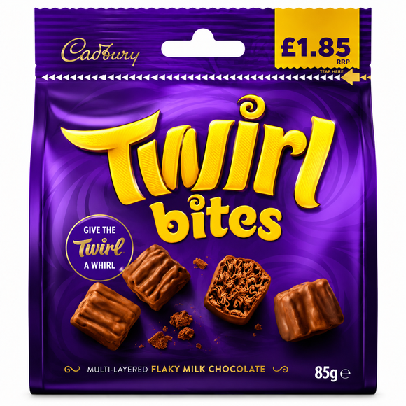 Cadbury Twirl Bites Chocolate Bag 85g PMP