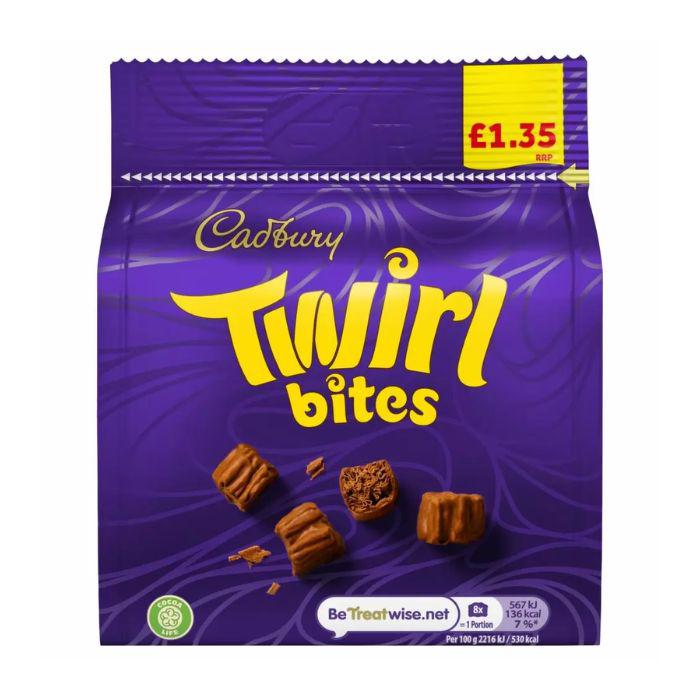 Cadbury Twirl Bites Chocolate Bag 95g