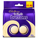 Cadbury White Chocolate Buttons 85g PMP