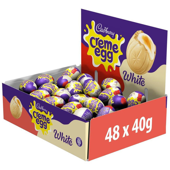 Cadbury White Chocolate Creme Egg 40g