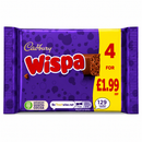 Cadbury Wispa Chocolate Bar 4 Pack 94.8g PMP