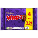 Cadbury Wispa Chocolate Bar 4 Pack 94.8g PMP
