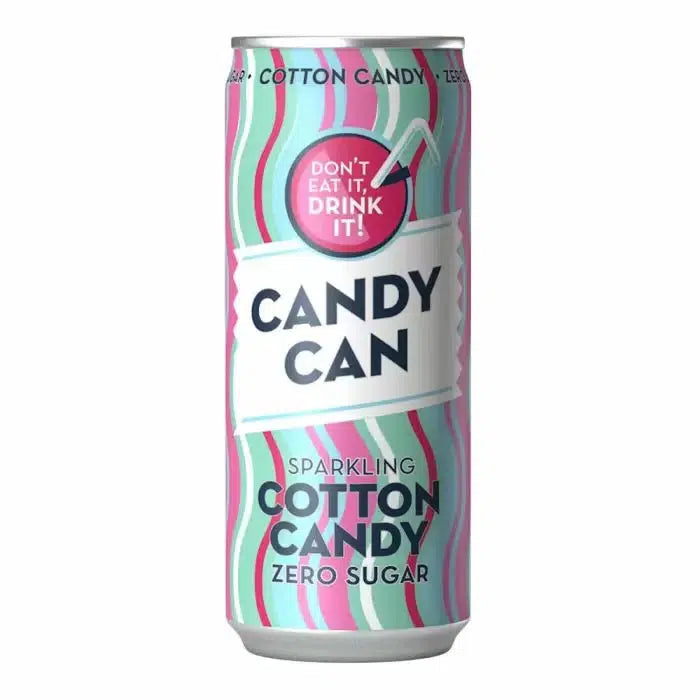 Candy Can Sparkling Cotton Candy Zero Sugar Can (330ml)