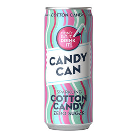 Candy Can Sparkling Cotton Candy Zero Sugar Can (330ml)