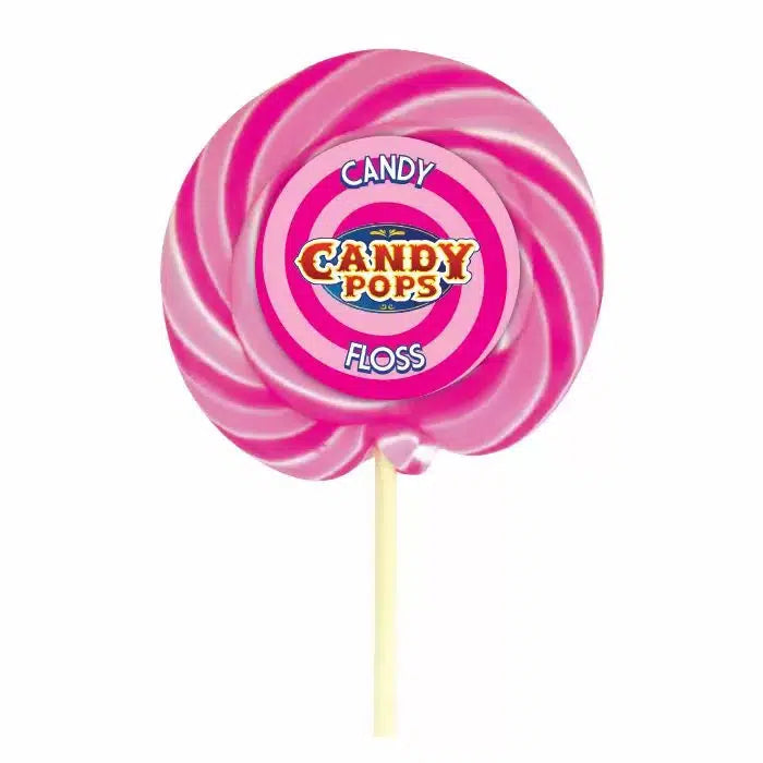 Candy Pops Candy Floss Wheel Lollies 75g
