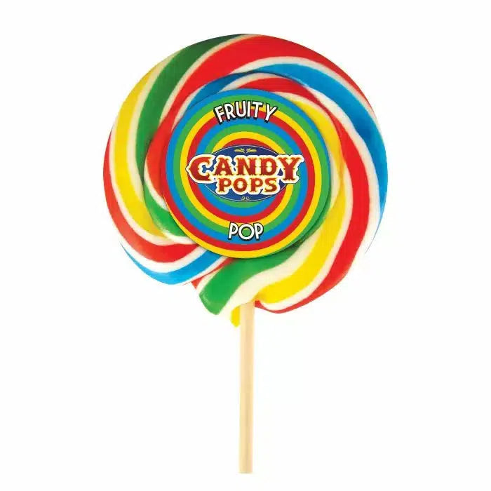 Candy Pops Wheel Rainbow Lollipops 75g