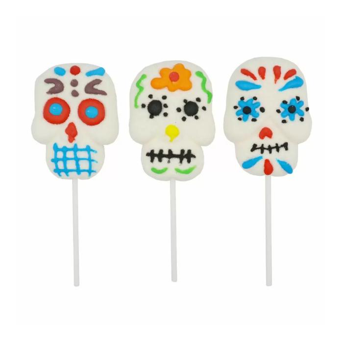 Candy Realm Skull Mallow Pop 40g x 1 Lolly