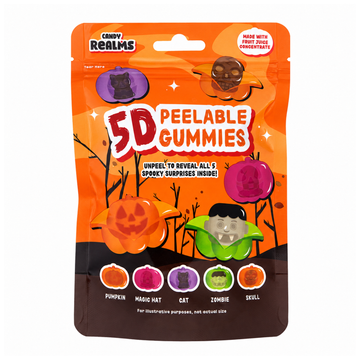 Candy Realms 5D Peelable Halloween Gummies 60g
