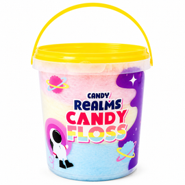 Candy Realms Candy Floss Bucket 50g